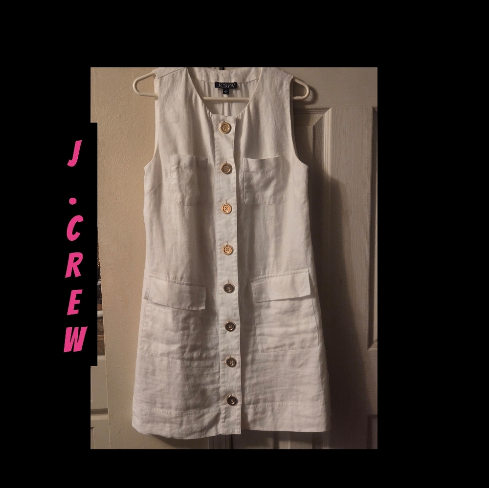 J.CREW Linen Dress